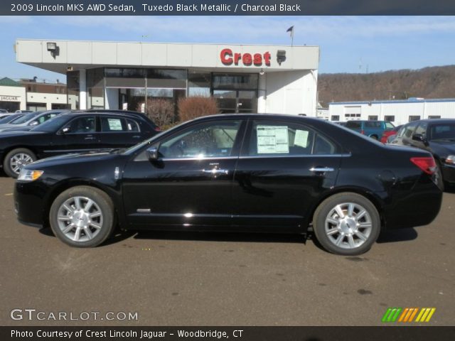 2009 Lincoln MKS AWD Sedan in Tuxedo Black Metallic