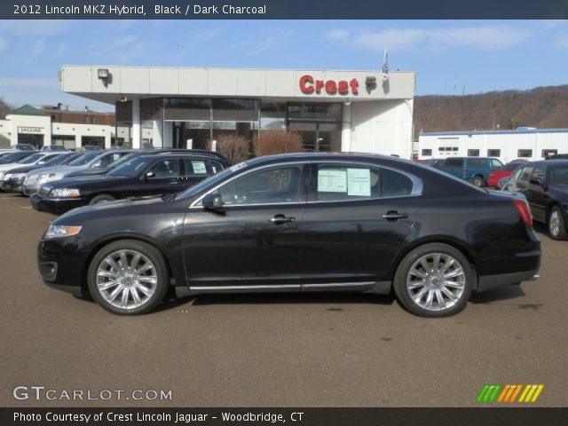 2012 Lincoln MKZ Hybrid in Black