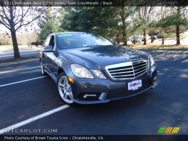 2011 Mercedes-Benz E 550 Sedan in Steel Grey Metallic