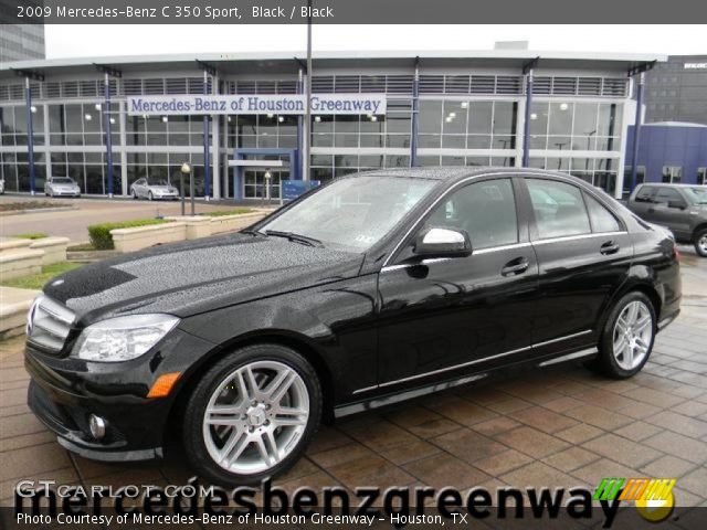 2009 Mercedes-Benz C 350 Sport in Black