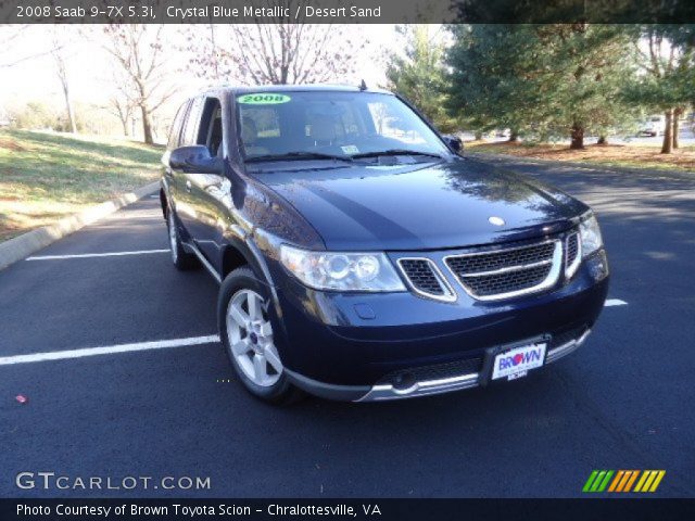 2008 Saab 9-7X 5.3i in Crystal Blue Metallic