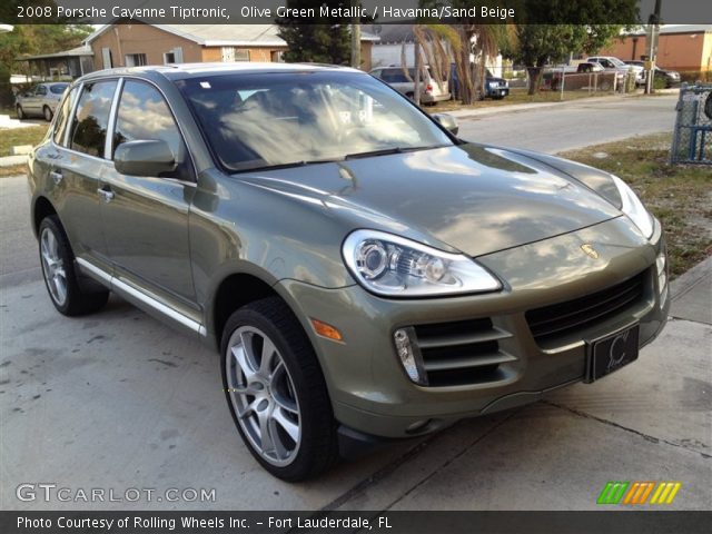 2008 Porsche Cayenne Tiptronic in Olive Green Metallic