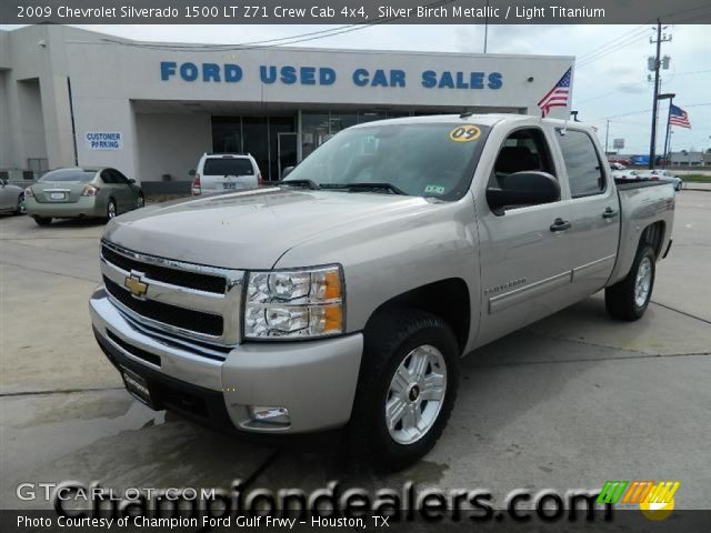 2009 Chevrolet Silverado 1500 LT Z71 Crew Cab 4x4 in Silver Birch Metallic