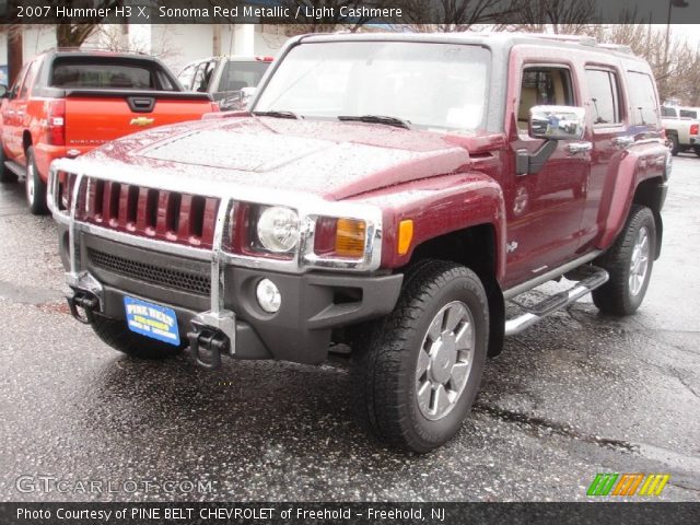 2007 Hummer H3 X in Sonoma Red Metallic
