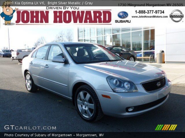2008 Kia Optima LX V6 in Bright Silver Metallic