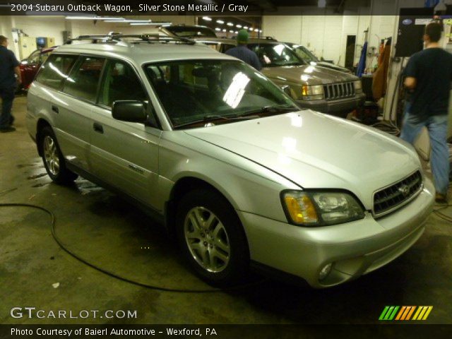 2004 Subaru Outback Wagon in Silver Stone Metallic