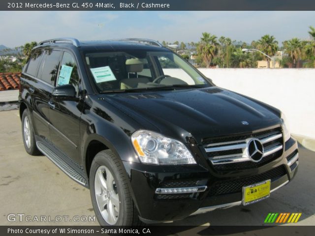2012 Mercedes-Benz GL 450 4Matic in Black