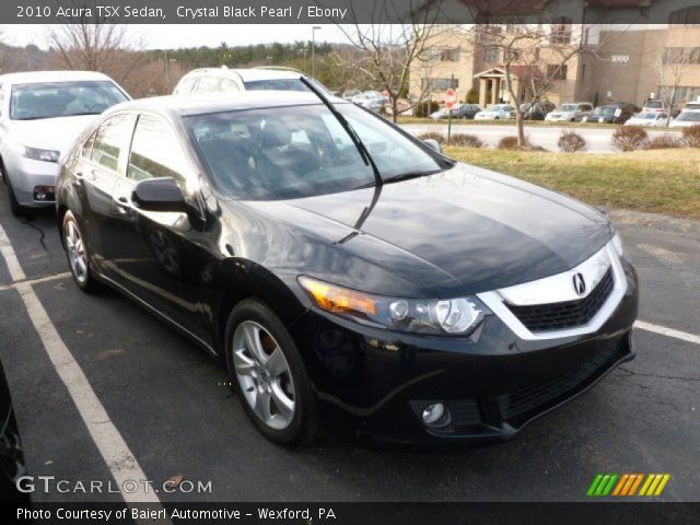 2010 Acura TSX Sedan in Crystal Black Pearl