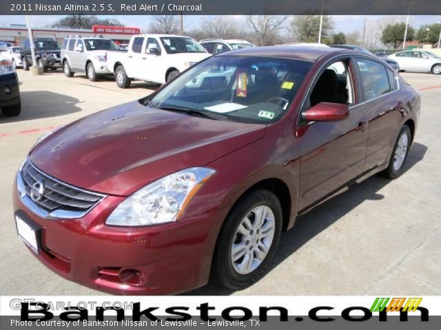 2011 Nissan Altima 2.5 S in Red Alert