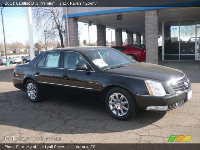 2011 Cadillac DTS Premium in Black Raven