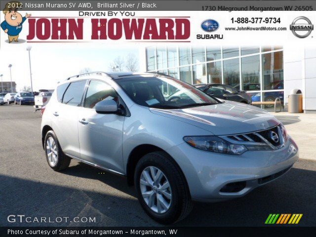 2012 Nissan Murano SV AWD in Brilliant Silver