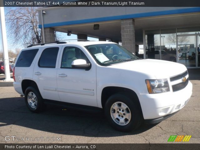 2007 Chevrolet Tahoe LT 4x4 in Summit White
