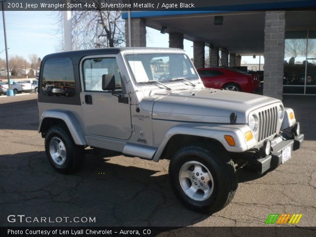 2001 Jeep Wrangler Sport 4x4 in Silverstone Metallic