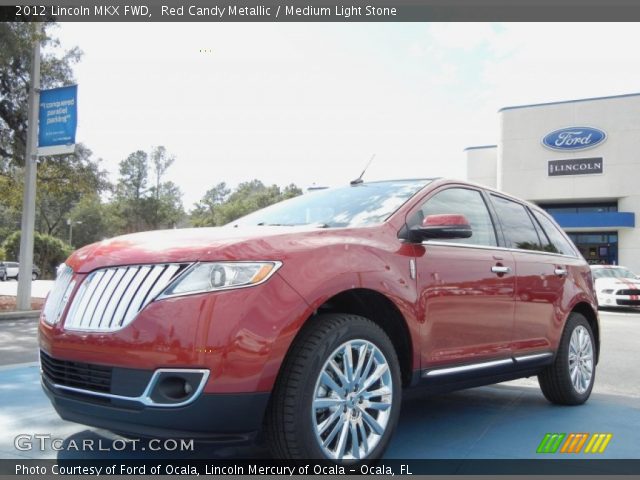 2012 Lincoln MKX FWD in Red Candy Metallic