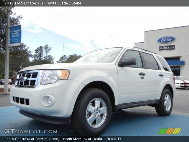 2012 Ford Escape XLT in White Suede