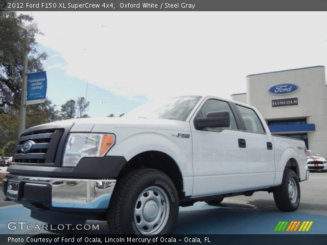2012 Ford F150 XL SuperCrew 4x4 in Oxford White