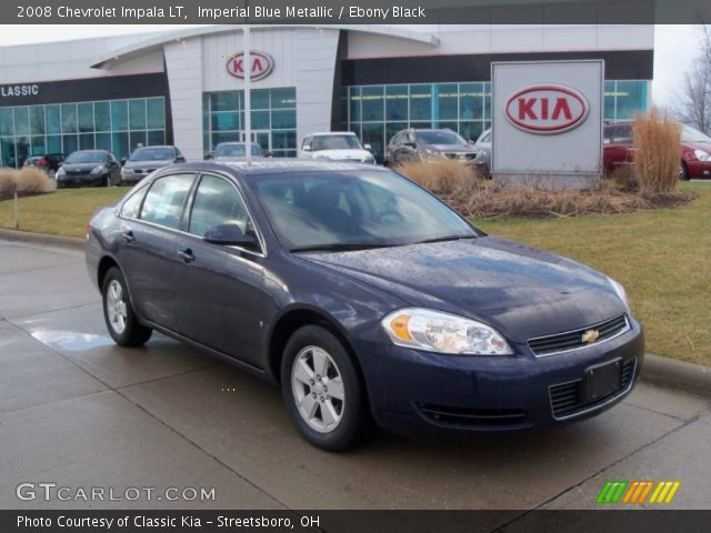 2008 Chevrolet Impala LT in Imperial Blue Metallic