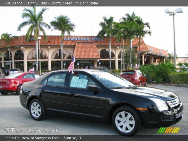 2008 Ford Fusion S in Black Ebony