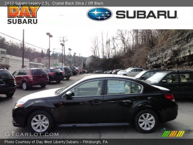 2012 Subaru Legacy 2.5i in Crystal Black Silica