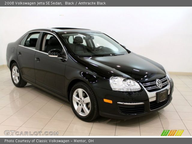 2008 Volkswagen Jetta SE Sedan in Black