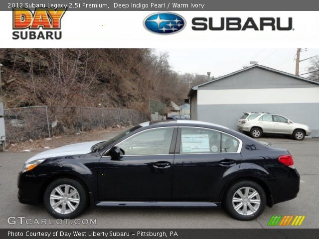 2012 Subaru Legacy 2.5i Premium in Deep Indigo Pearl