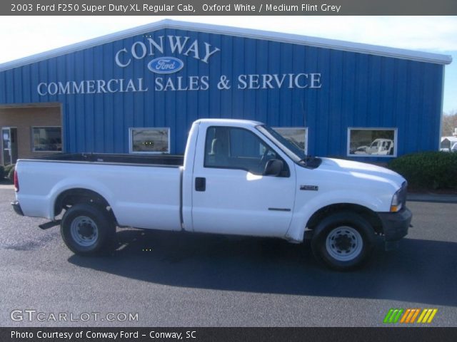 2003 Ford F250 Super Duty XL Regular Cab in Oxford White