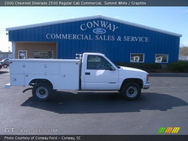 2000 Chevrolet Silverado 2500 Regular Cab Commercial in Summit White
