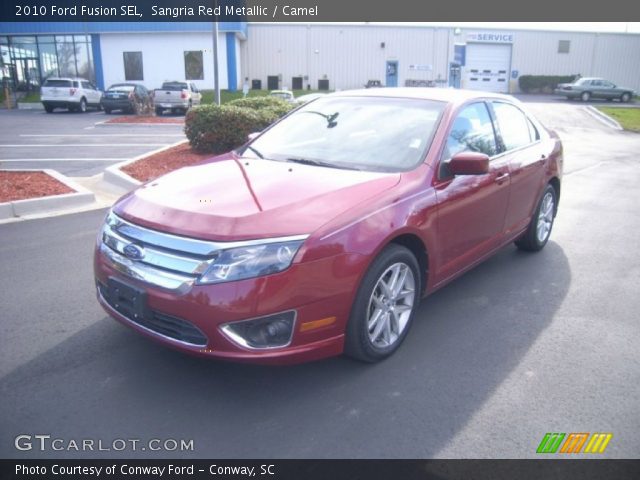 2010 Ford Fusion SEL in Sangria Red Metallic