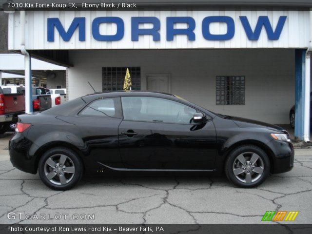 2010 Kia Forte Koup EX in Ebony Black