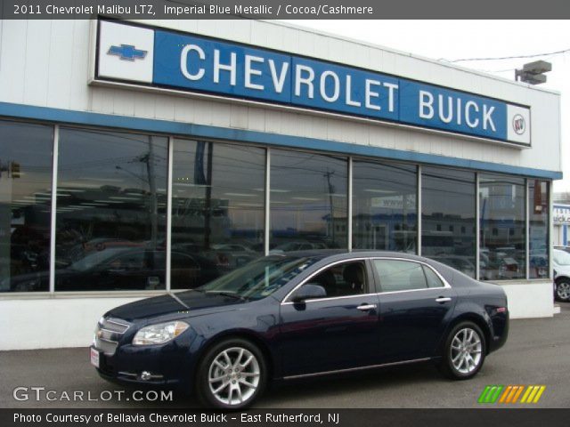 2011 Chevrolet Malibu LTZ in Imperial Blue Metallic