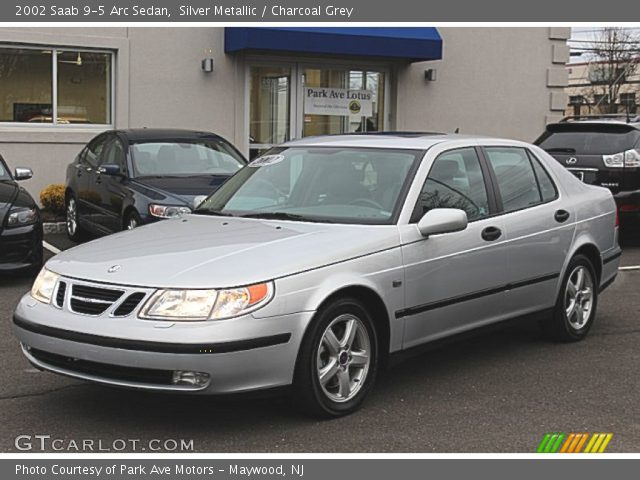 2002 Saab 9-5 Arc Sedan in Silver Metallic