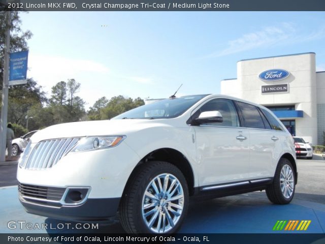 2012 Lincoln MKX FWD in Crystal Champagne Tri-Coat