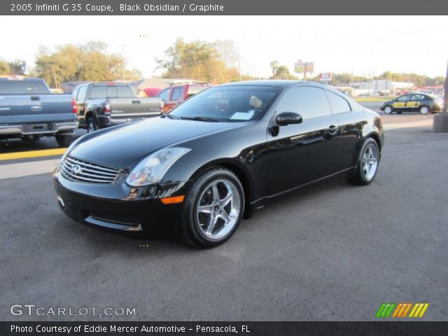 2005 Infiniti G 35 Coupe in Black Obsidian