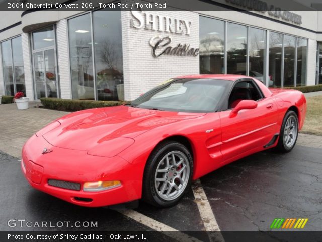 2004 Chevrolet Corvette Z06 in Torch Red