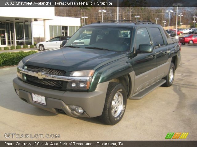 2002 Chevrolet Avalanche  in Forest Green Metallic