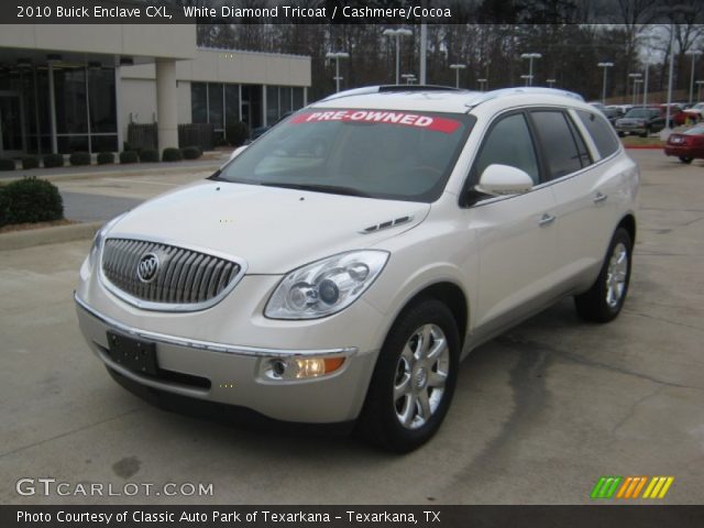 2010 Buick Enclave CXL in White Diamond Tricoat
