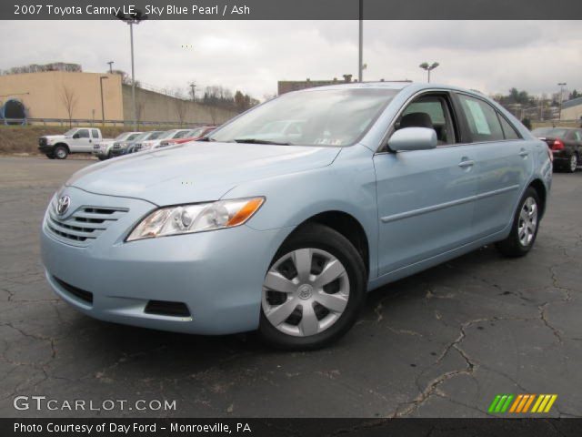 2007 Toyota Camry LE in Sky Blue Pearl