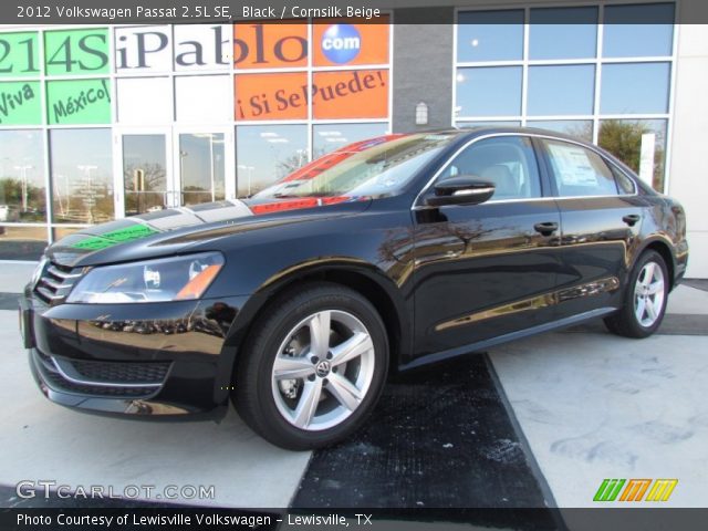 2012 Volkswagen Passat 2.5L SE in Black