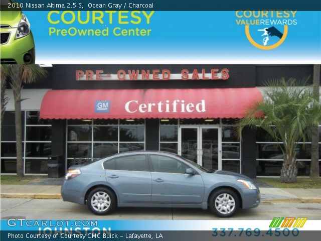 2010 Nissan Altima 2.5 S in Ocean Gray