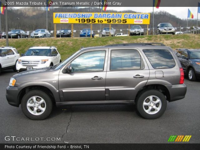 2005 Mazda Tribute s in Dark Titanium Metallic