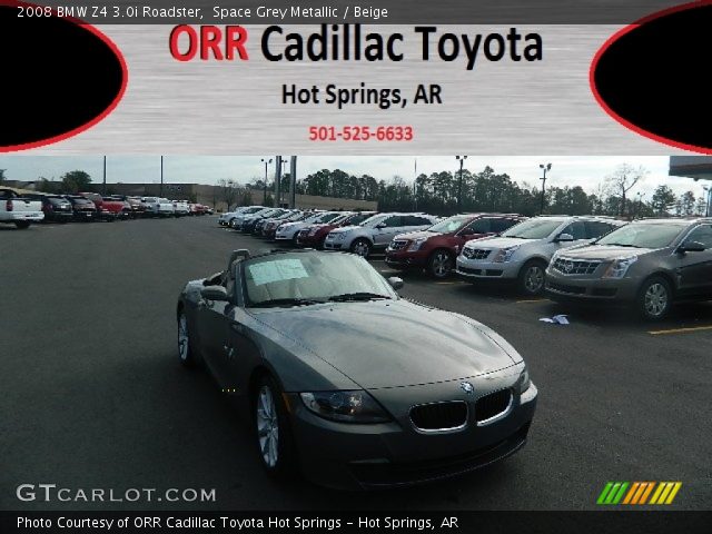 2008 BMW Z4 3.0i Roadster in Space Grey Metallic