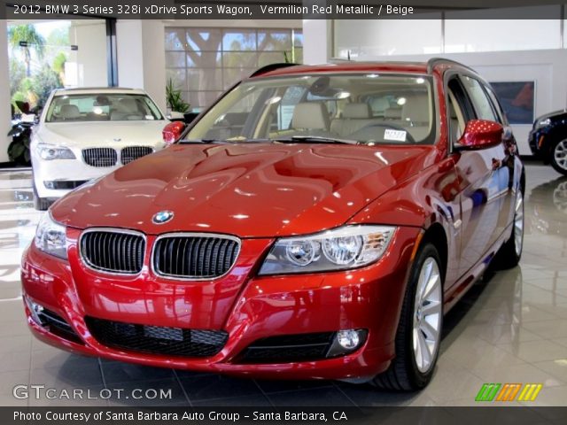 2012 BMW 3 Series 328i xDrive Sports Wagon in Vermilion Red Metallic