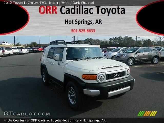 2012 Toyota FJ Cruiser 4WD in Iceberg White