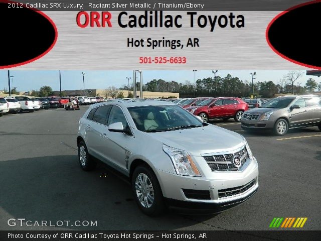 2012 Cadillac SRX Luxury in Radiant Silver Metallic