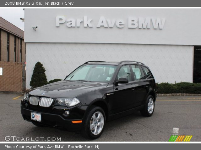 2008 BMW X3 3.0si in Jet Black