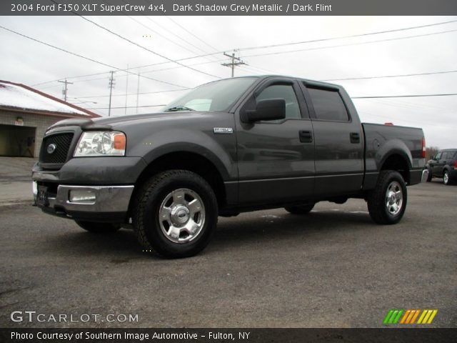 2004 Ford F150 XLT SuperCrew 4x4 in Dark Shadow Grey Metallic