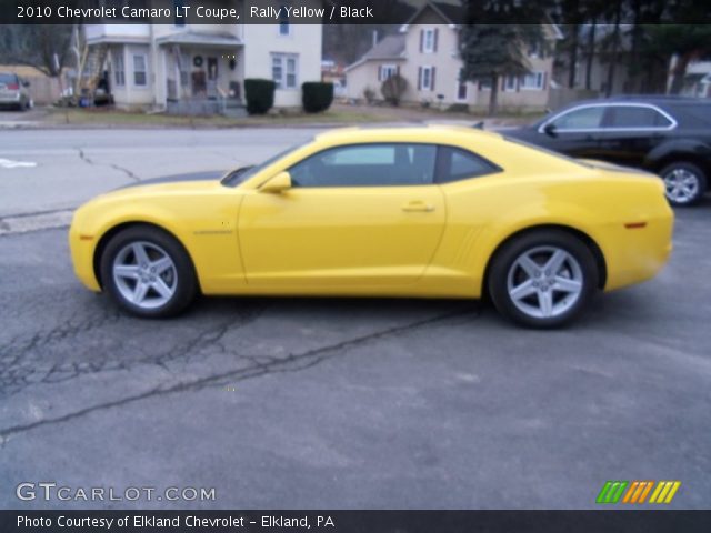 2010 Chevrolet Camaro LT Coupe in Rally Yellow