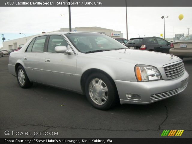 2003 Cadillac DeVille Sedan in Sterling Silver