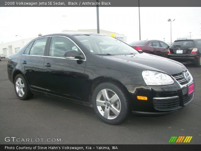 2008 Volkswagen Jetta SE Sedan in Black