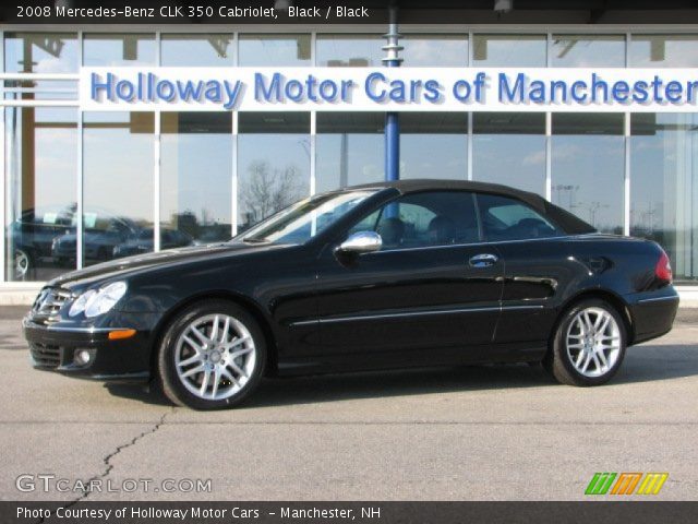 2008 Mercedes-Benz CLK 350 Cabriolet in Black